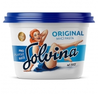 SOLVINA original 450g mycí pasta na ruce MODRÁ