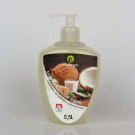 Tekuté mýdlo s vůní čerstvé kokosové šťávy 500ml