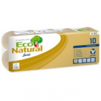 Toal.papír Eco Natural 17,6m (811822)  10 ROLÍ
