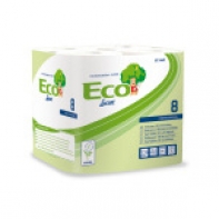 Toaletní papír Eco Lucart 8 / 496 útrž. 8 ROLÍ